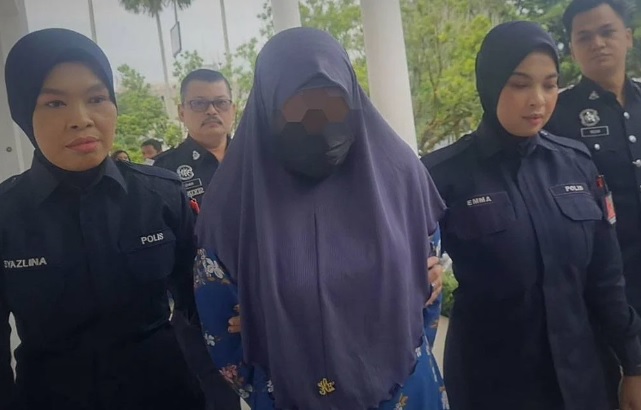 老妇向夫妻泼硫酸 今带上法庭面控哭泣