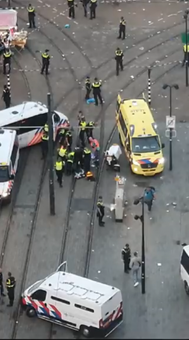 荷兰鹿特丹枪击案　3人受伤