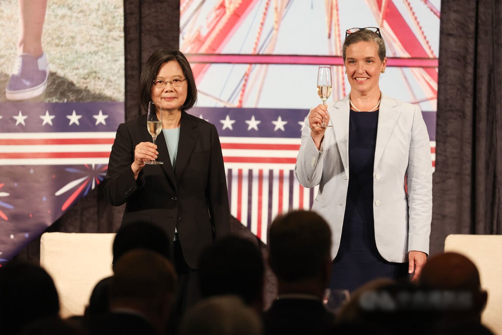 蔡英文:不论谁当下任总统 台美伙伴关系都应持续