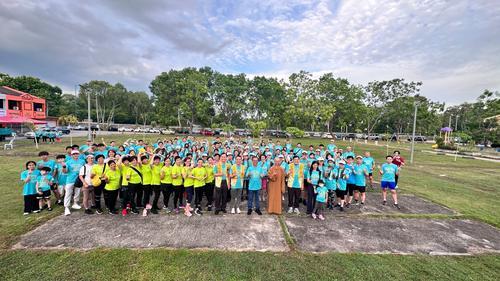 補圖/5000人参与全球复蔬公益路跑