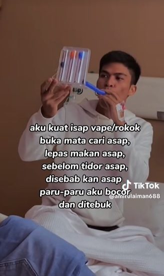 视频 | 睡醒吃完饭睡前爱抽电子烟 26岁男肺受损进ICU“我真怕了”！