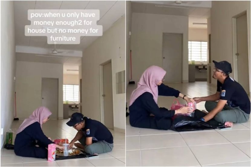 视频|新居“家徒四壁”却幸福满屋 首购族夫妻:家私慢慢买