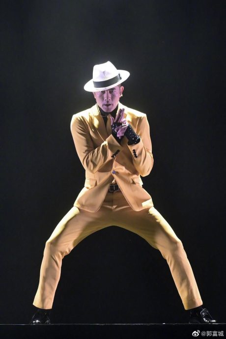 郭富城最萌铁粉 小女儿奶音应援跟唱Q爆