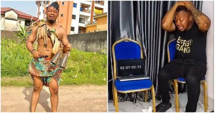 非洲男发起哭泣马拉松挑战世界纪录一度哭瞎“不放弃”