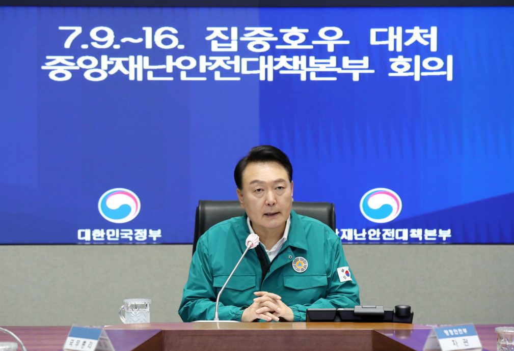 韩国暴雨增至40死 尹锡悦召开应对会议