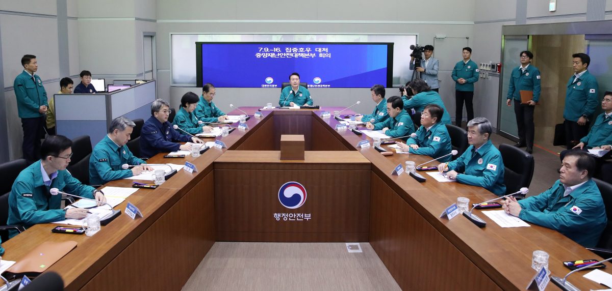 韩国暴雨增至40死 尹锡悦召开应对会议