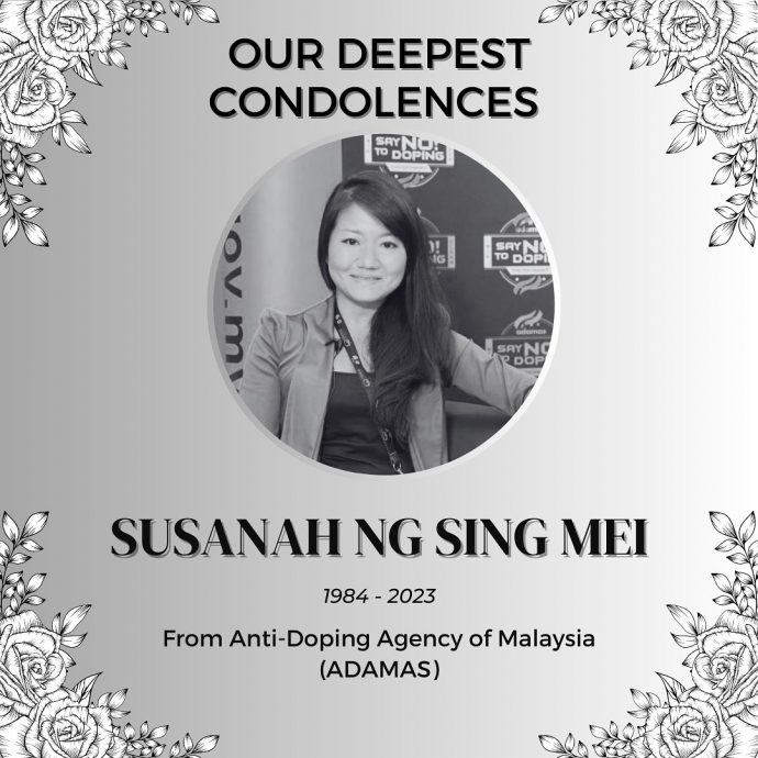 马反兴奋剂机构与举重总会哀悼 体育律师车祸逝世