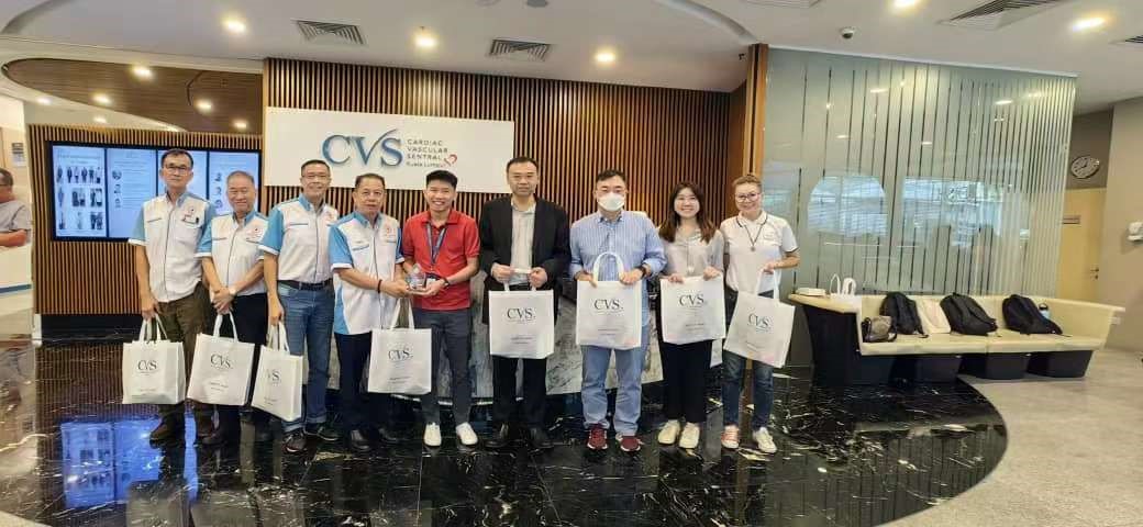 马来西亚中医师针灸专业总会与厦门大学马来西亚分校拜访及参观吉隆坡心脏与血脉管综合医院