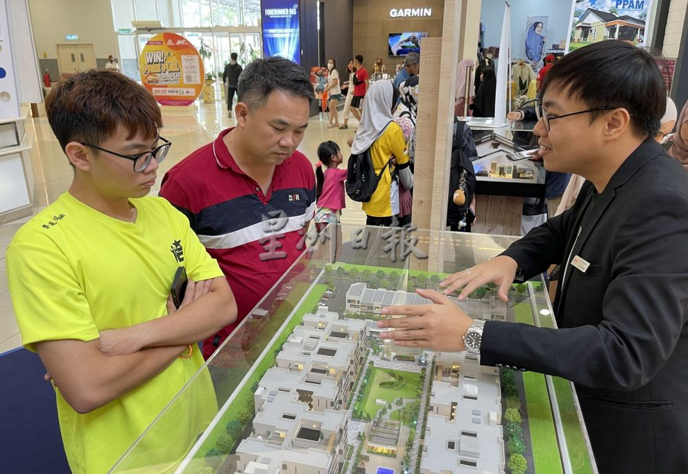 (古城第三版主文)6天房地产展销会成功吸引民众·为购屋做准备