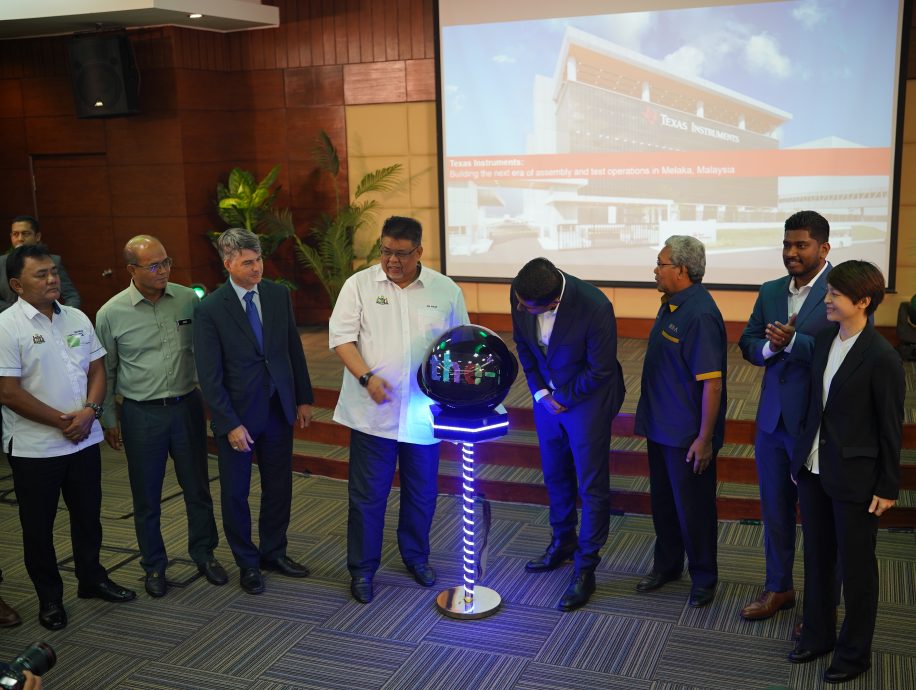 (古城第三版主文)德州仪器扩展50亿令吉设新厂预计2025年竣工带来500就业机会