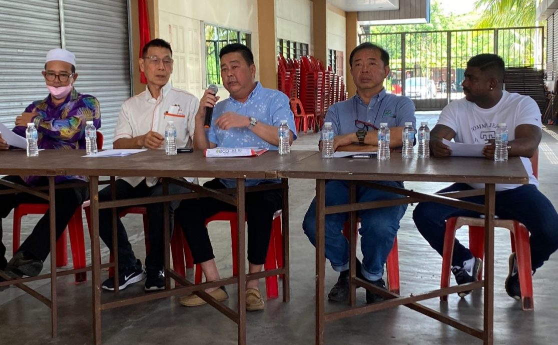 （大北马）北赖区近30名神庙、商业组织代表及地⽅组织领袖要求希盟委派拉玛沙米北赖守土。