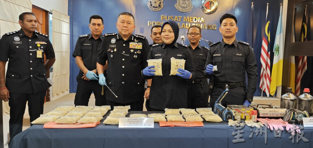 (大北马)槟2829警察管控23提名中心,许国振亲自监督威中焦点热区