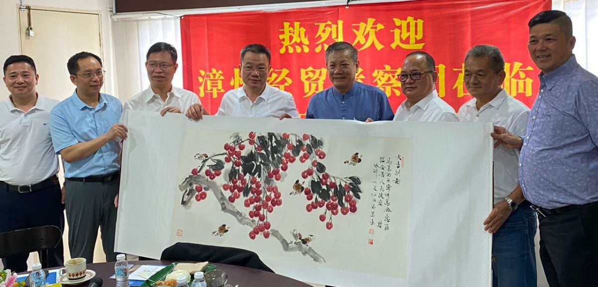 (大都会)漳州经贸考察团到访漳州总会/3图