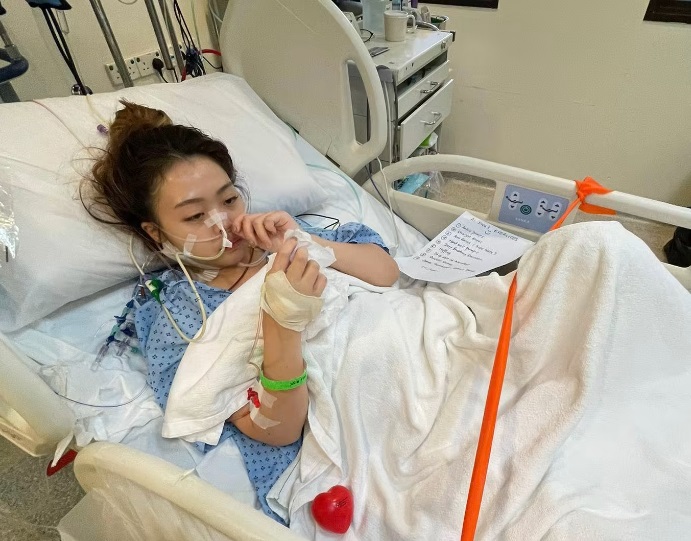 (已签发)柔:狮城二三事:24岁就心脏衰竭 女生就医惊悉心脏只剩10%跳动