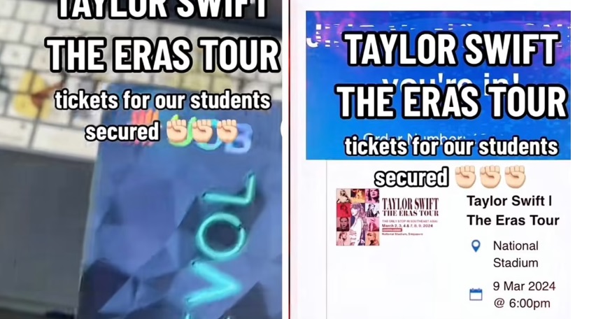 (已签发)柔:狮城二三事:为奖励学生 补习中心抢购泰莱史薇芙演唱会门票