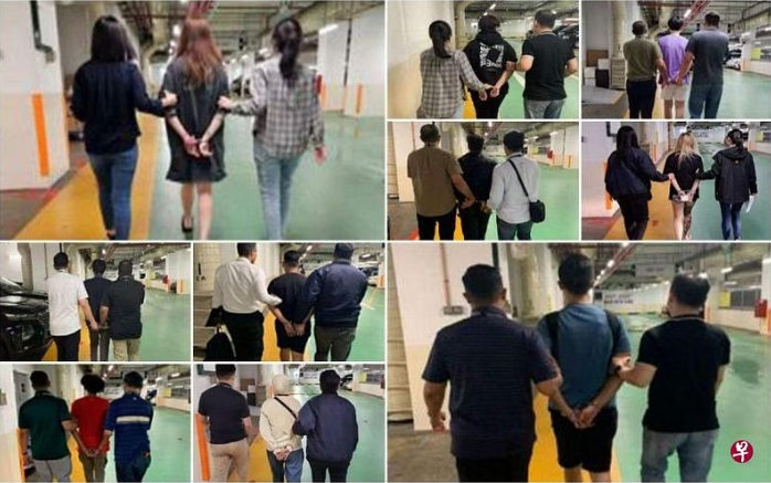 (已签发)柔:狮城二三事:涉银行恶意软件诈骗案 10男女被捕