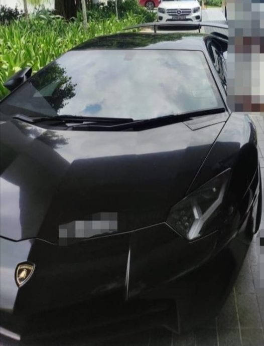 （已签发）柔：车队高速公路鲁莽驾驶，警方已鉴定超跑和车主