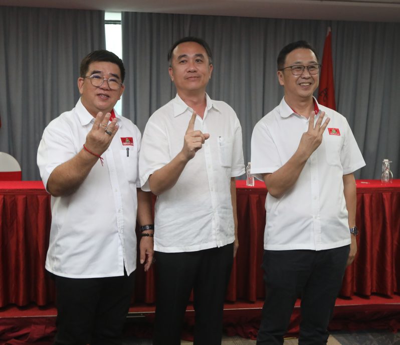 民政党选/ 主席、署理主席和副主席皆4角战