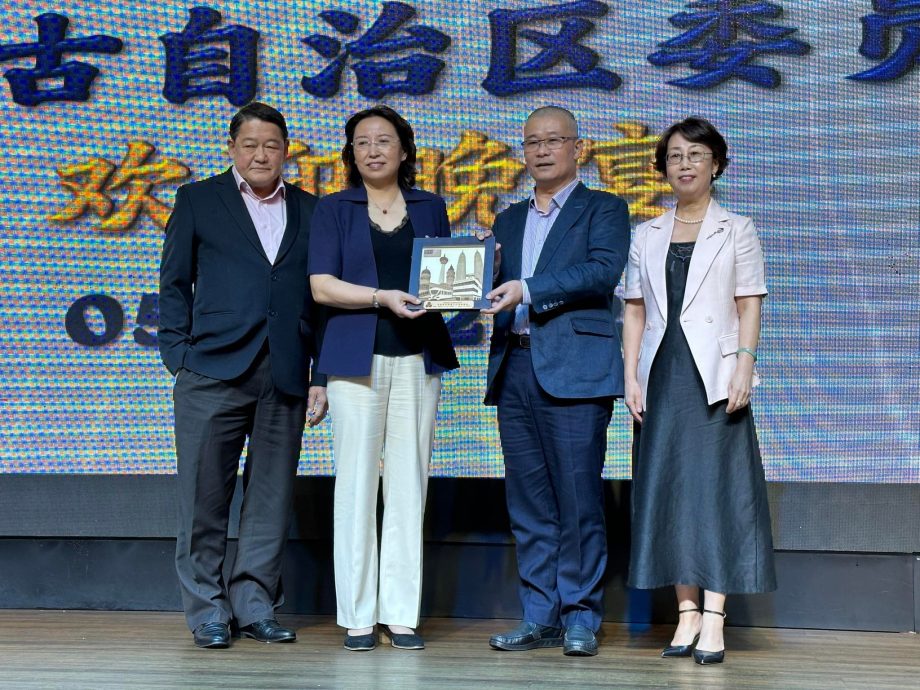 NS主文/森中总致力挖掘多领域发展潜能,今年已接待逾200海外企业家
