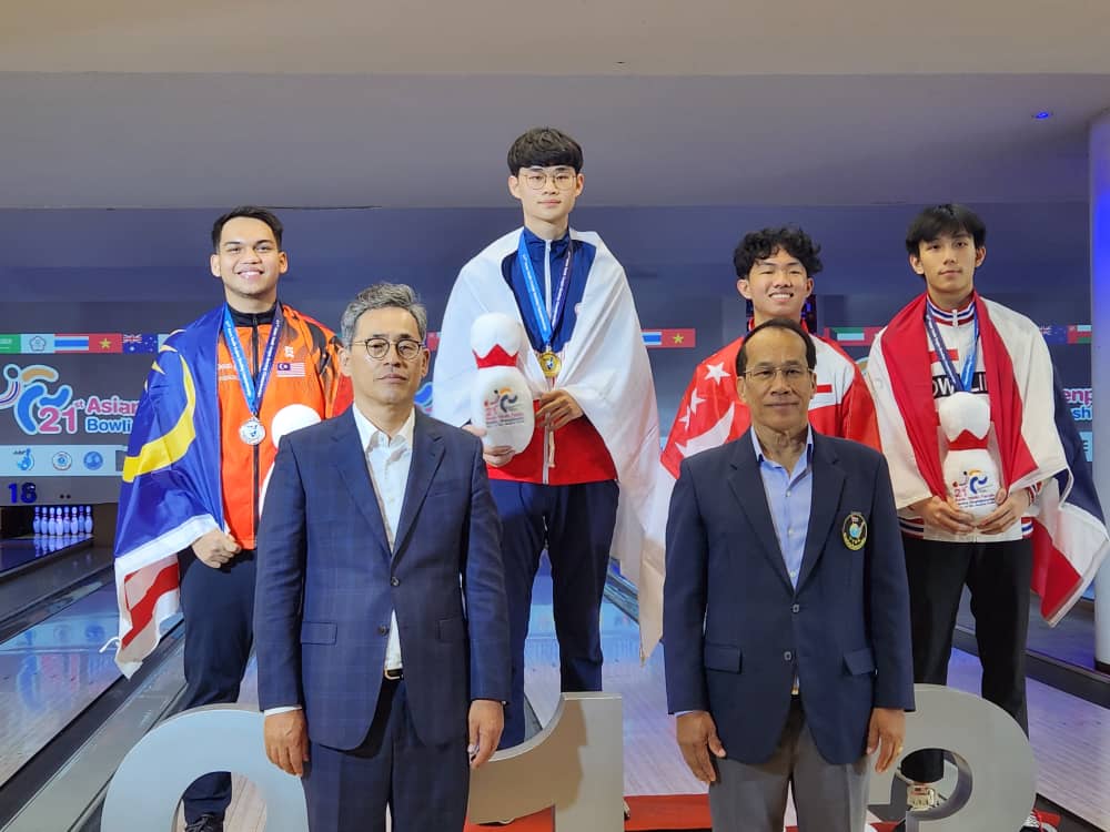 U21亚洲青年保龄球赛 哈里兹男单人赛夺银