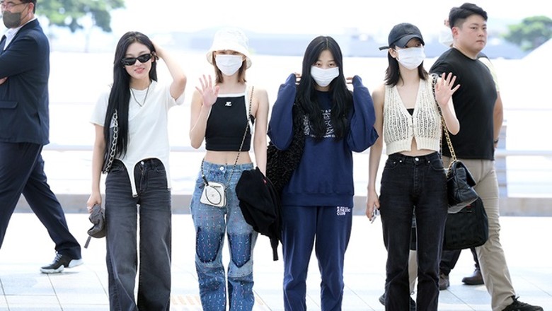 aespa Winter收死亡威胁 警方在机场戒备