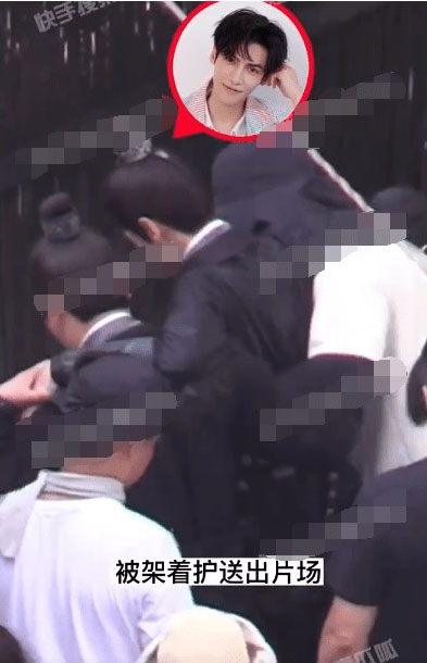 坐轮椅就医双腿细如骷髅 罗云熙被劝诫退圈保命