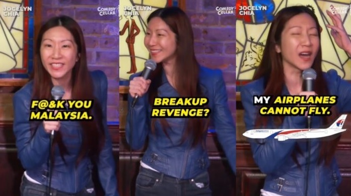 林盛斌配合大马民情 栋笃笑回应Jocelyn Chia