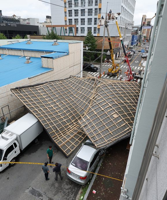 “卡努”登陆贯穿朝鲜半岛 或长时间豪雨袭韩加剧灾情 