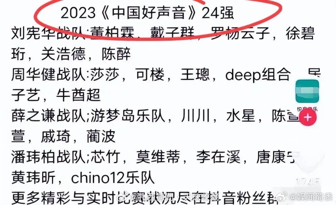 《好声音》黑料爆不停|31万买导师转身 新一季24强名单被曝