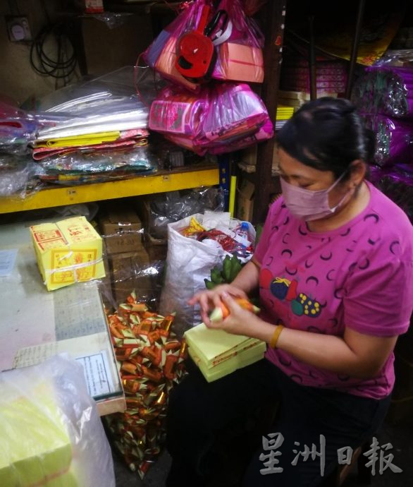 中元节将至 中国进口祭品价稍降