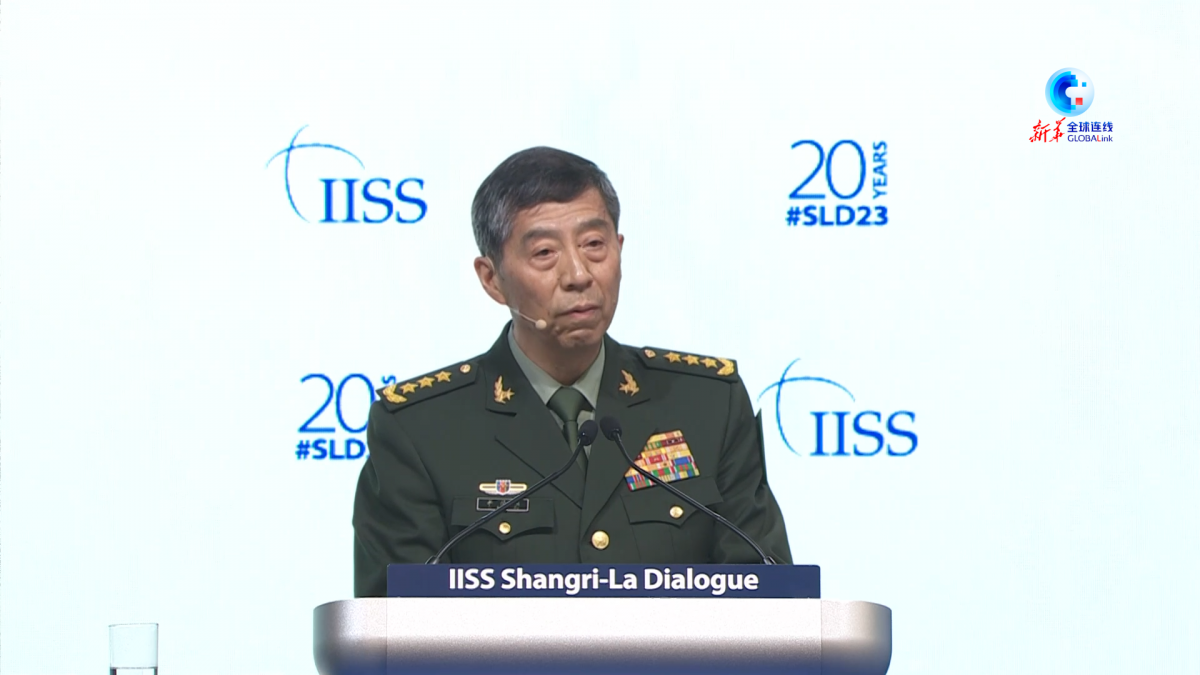 中国防长李尚福:要全面加强练兵备战