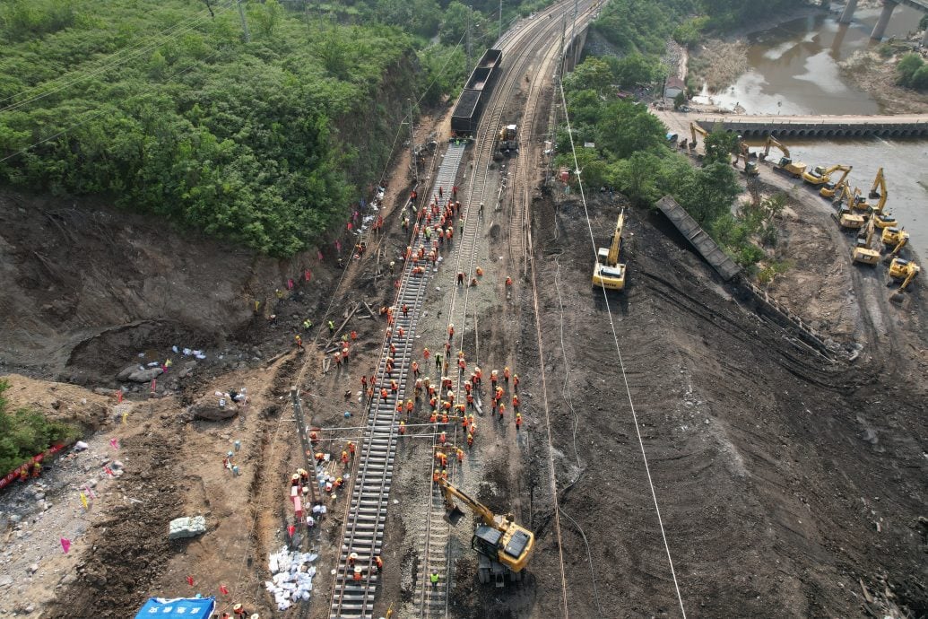 中国预拨6.4亿 补偿蓄滞洪区水毁损失