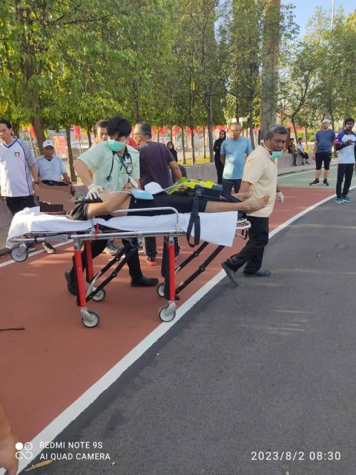 中年男疑跑步突加速 心脏病发身亡