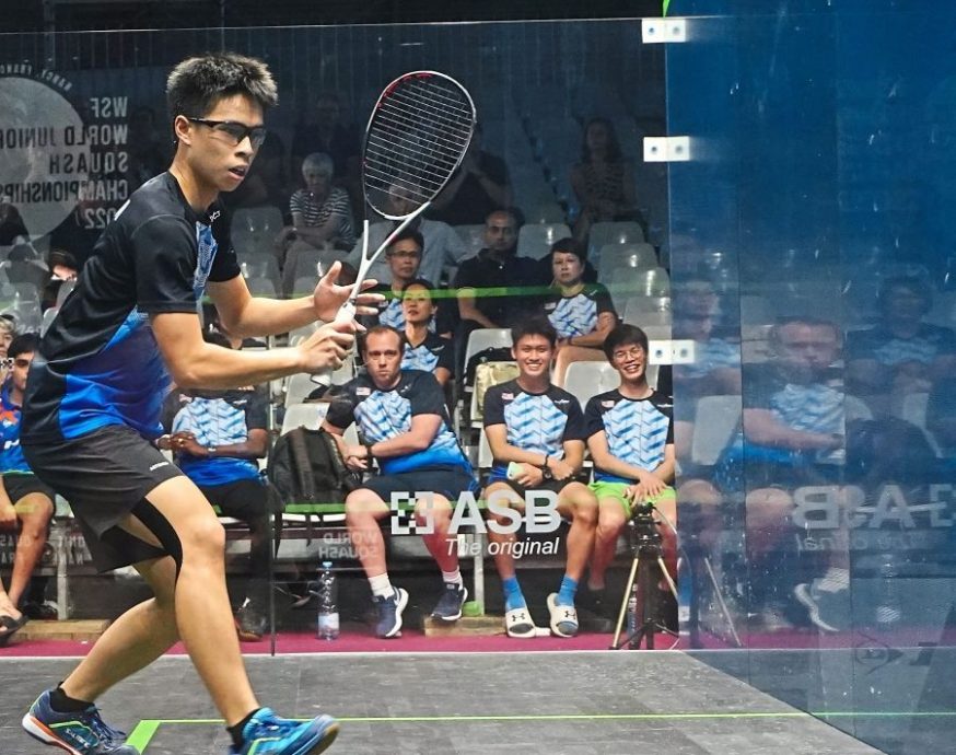 亚洲青少年壁球锦标赛 大马12选手闯各组4强