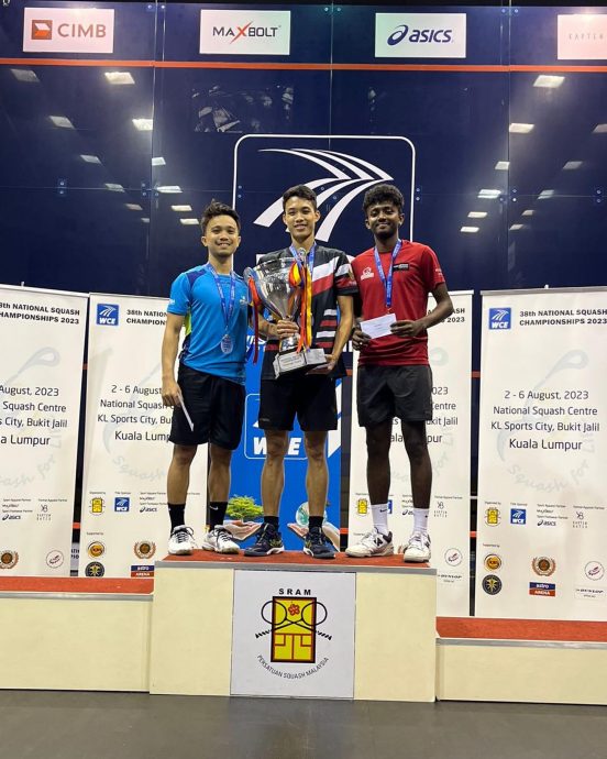 全国壁球锦标赛|直言连3周征战好累 艾拉开心首度称霸全国