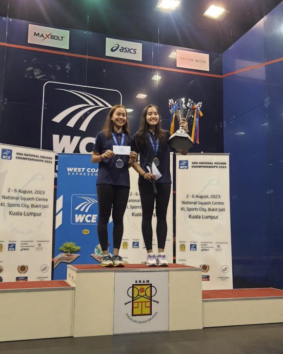 全国壁球锦标赛|直言连3周征战好累 艾拉开心首度称霸全国