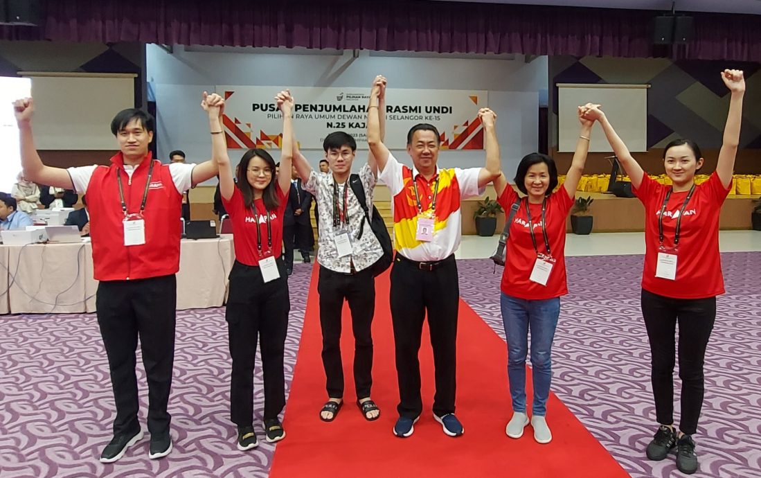 全国/张睷洋为公正党成功捍卫加影州席/1图
