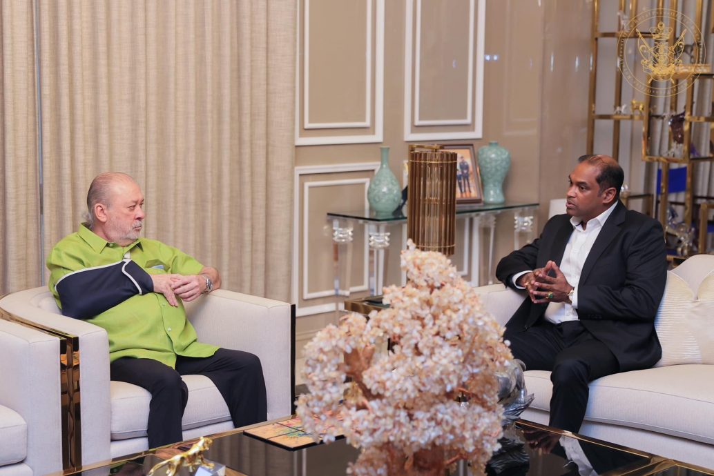 全国:马印社会转型单位主席觐见柔苏丹,探讨协助印裔社区