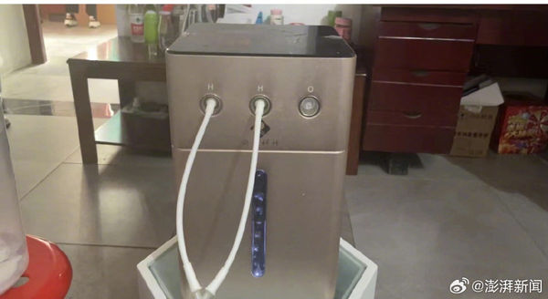 养生馆夸张广告称可抗癌 老人疑日夜“吸氢气”不治