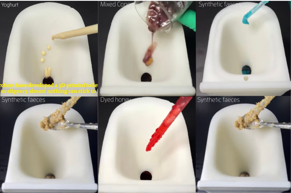 再也不用刷了!“超光滑3D列印马桶”诞生 上完厕所秽物火速溜进深处