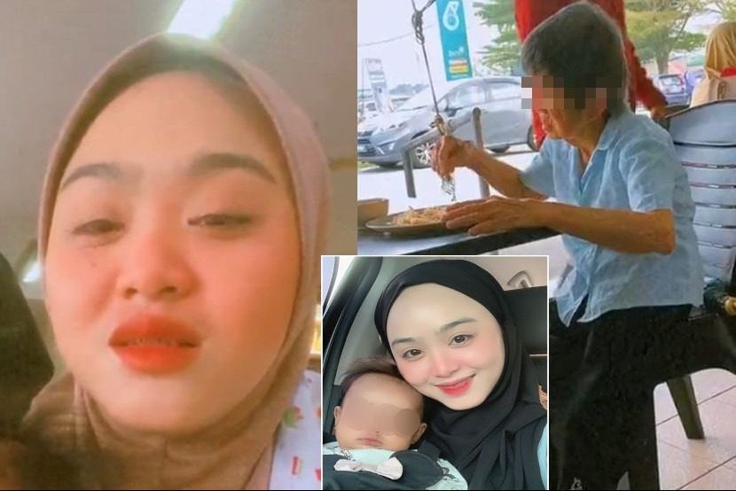 剩RM60仍愿意请老妇吃饭 女子：我帮了她后 银行有钱了