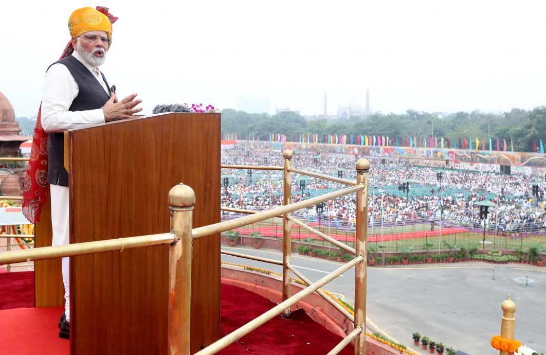 印度独立节 莫迪:5年跻身全球3大经济体