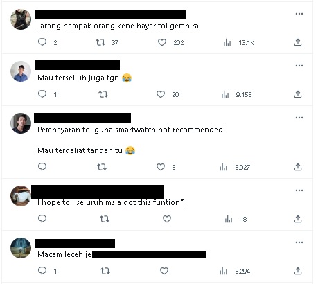 司机用苹果手表付过路费 网赞酷“但担心扭到手”