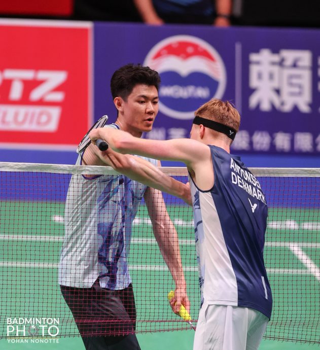 哥本哈根世界羽球锦标赛| 安东森拥主场优势且控制比赛  李梓嘉：输给更出色的对手