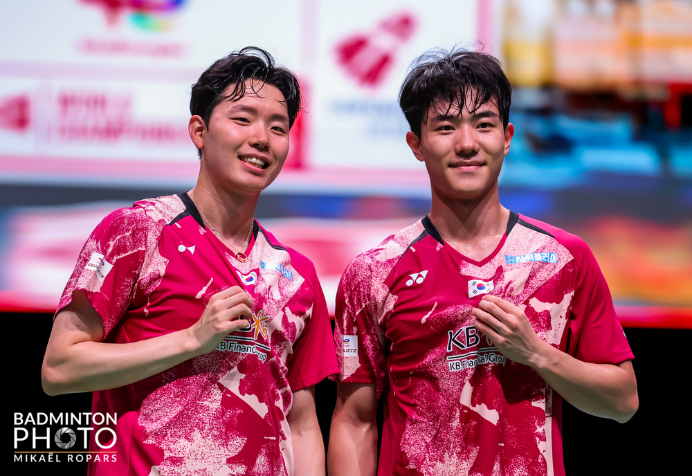 哥本哈根世界羽球锦标赛|止步男双4强 谢苏无缘捍卫冠军