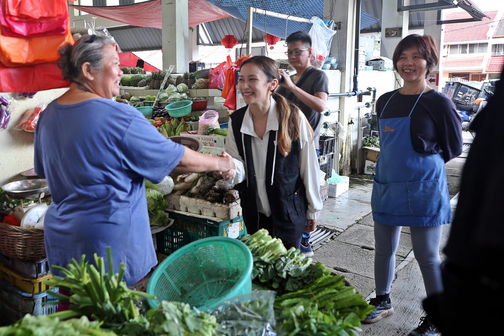 大都会-MUDA林慧娴拜票／2图