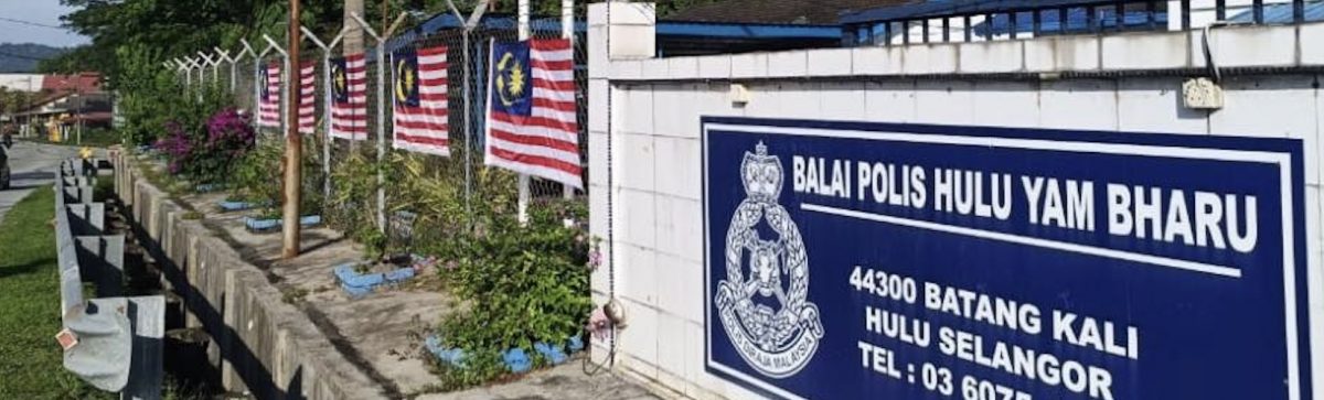 大都会:乌雪各警局挂旗迎国庆/4图