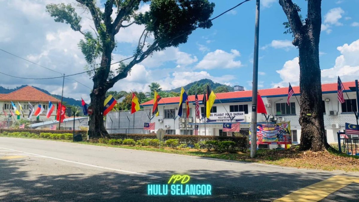 大都会:乌雪各警局挂旗迎国庆/4图