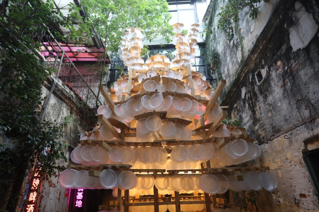 大都会/封底头/鬼仔巷艺术装置 “龙月双辉”庆中秋