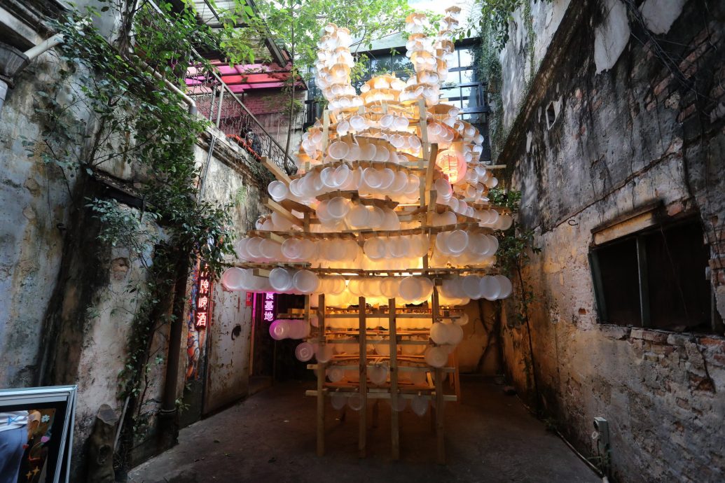 大都会/封底头/鬼仔巷艺术装置 “龙月双辉”庆中秋